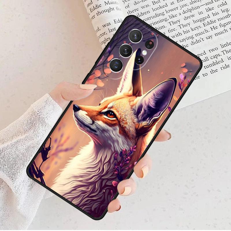 Animal Fox Cute Phone Case For Samsung Galaxy S25 S23 S30 S8 S21 S20 FE S24 S22 Note 10 20 S8 Plus lite Ultra