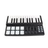 25-клавишная ультрапортативная USB MIDI-клавиатура с 8 цветными подсвечивающимися триггерными пэдами