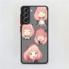 Матовый чехол SPY X FAMLY для Samsung Galaxy S22 S20 S21 FE S10 S9 Plus S8 Capa Note 20 Ultra 10 Lite Phone Fundas