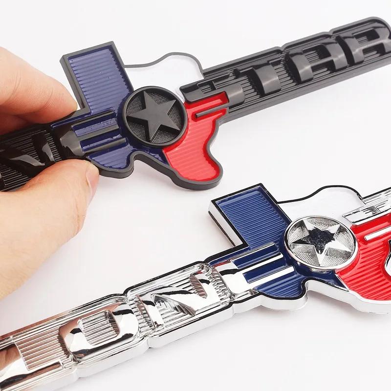 1 шт. 3D ABS Texas Edition Lone Star эмблема на задний багажник автомобиля для Silverado Sierra наклейка аксессуары