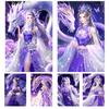 5DDIY Алмазная картина Мечтательный фиолетовый дракон Фея Мозаика Мультфильм Животное Вышивка Крестом Ремесла Украшения Дома Подарки