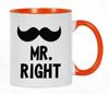 Inkdotpot Mr.Right забавные новинки 11 унций кофейные кружки отлично подходят для жениха помолвка подарок керамика