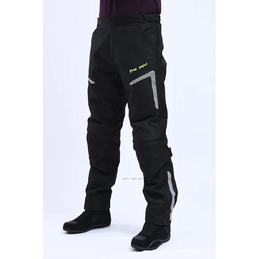 Motorcycle windproof pants fall-proof motorcycle men's riding pants thermal equipment detachable windproof quick-release pants