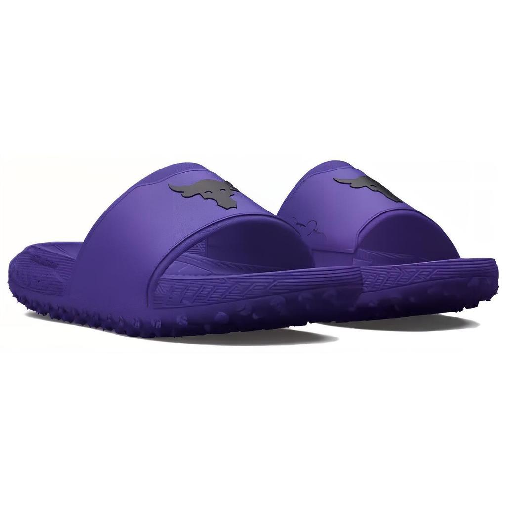 Under Armour Project Rock 3 Slides 'Purple' 3026034500