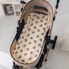 Crinkle Doudou Fleece Baby Stroller Pad: Thick, Warm, Machine-Washable Cotton for Autumn & Winter