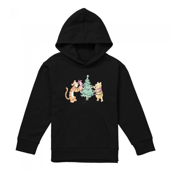 Winnie the Pooh Childrens/Kids Trimming The Christmas Tree Heather Hoodie