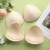 Bra Pad Insert Sewn Push Up Bra Cup Inserts Removable Triangle Breast Enhancer for Swinsuit Sports Bra Bikini