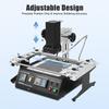 BGA-станция для реболлинга Ir6500, 1250 Вт, с инфракрасным нагревом и 8 температурными зонами - 110 В, паяльная машина для оплавления BGA, ремонта SMT/SMD