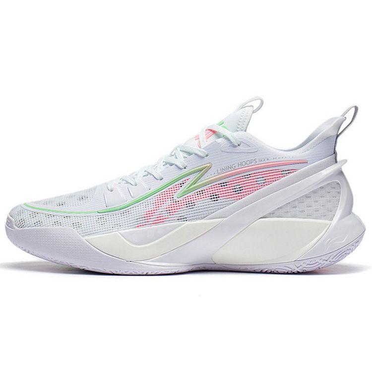 Li Ning Sonic 10 V2 Lightweight High Resilience Shock Absorption Non-Slip Wear-Resistant Breathable Low-Top Basketball Shoes Men Sneakers ABAS057-1