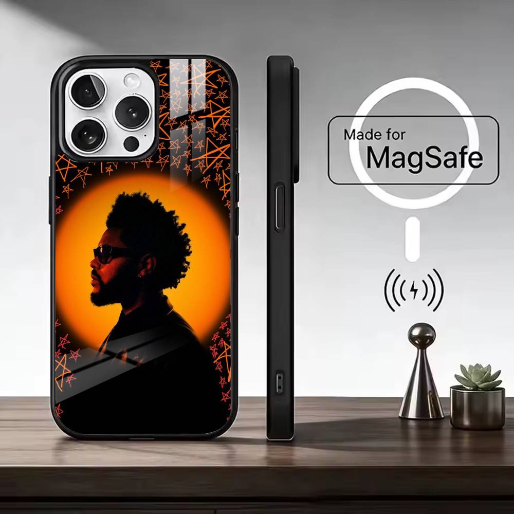 Чехол для телефона T-THE Weekend Singer для iPhone 17, 16, 15, 14, 13, 12, 11 Plus, Pro Max, новая магнитная беспроводная зарядка