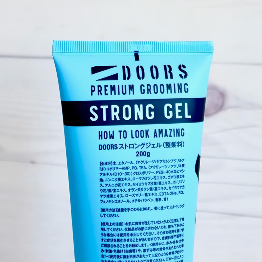 DOORS Гель Strong, Фруктовые и Фужерные Ноты, 200 г, Мужской Гель для Супер-Фиксации