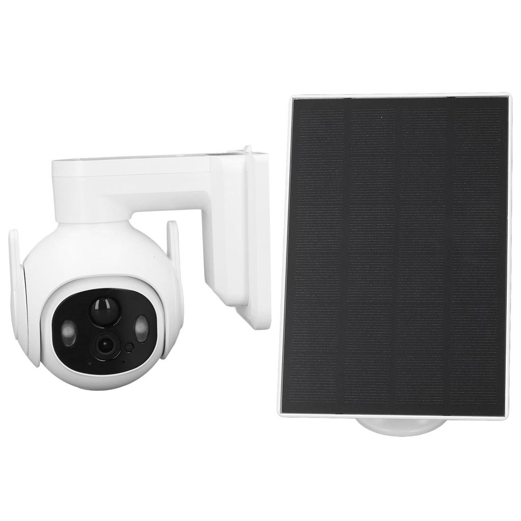 2K Solar Outdoor Security Camera 3MP with 3.5W Solar Panel AI Motion Detection Color Night Vision