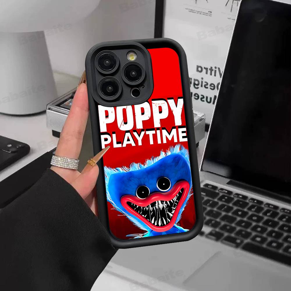 Чехол для телефона P-Poppy-ys Game Playtime-es Для iPhone 17 16 15 14 13 12 11 Pro Max 16E Plus INS Мягкий чехол