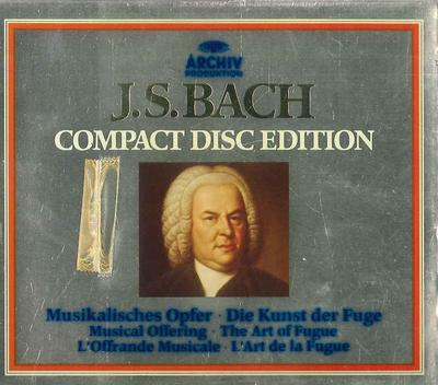 CD MUSICA ANTIQUA KOLN - И.С.Бах:Музыкальное подношение Искусство О F90A50031 АРХИВ 1984 Япония Оби Классика Б/у