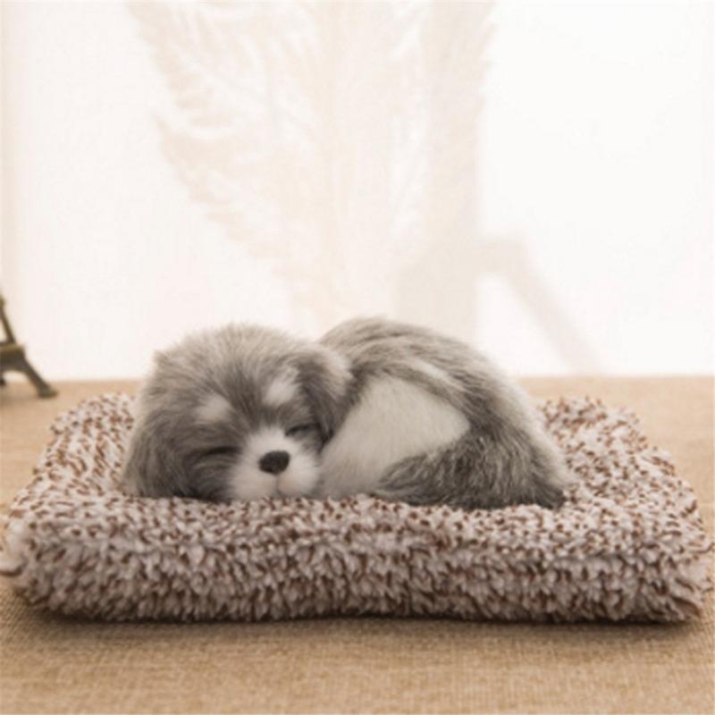 Мягкие игрушки Милые имитационные животные Лабрадор/Хаски Кукла Плюшевые спящие собаки Игрушка для детей Игрушка Украшения Подарок на день рождения Дети