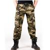 Trend Men's Cargo Pants Cotton   Camouflage Jogger Male Military Camouflage Army Fashion Men's Trousers Pockets