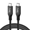 NFHK 50cm USB4 Cable with 100W Charging and Thunderbolt 40Gbps 3/4 Compatible,