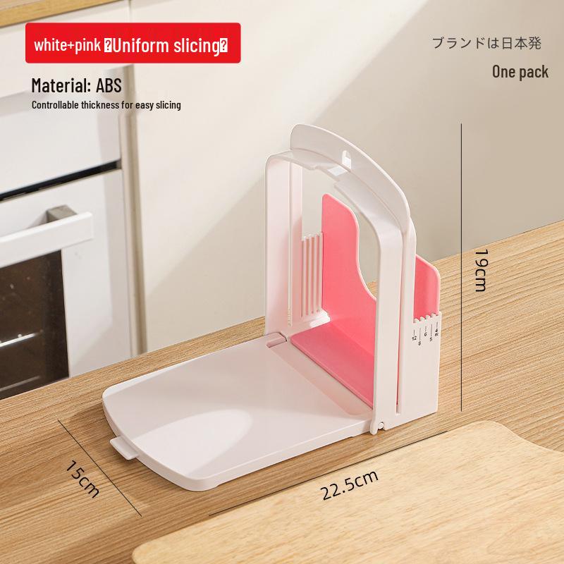 Foldable Japanese Bread Slicer: Toast & Sandwich Cutting Rack
