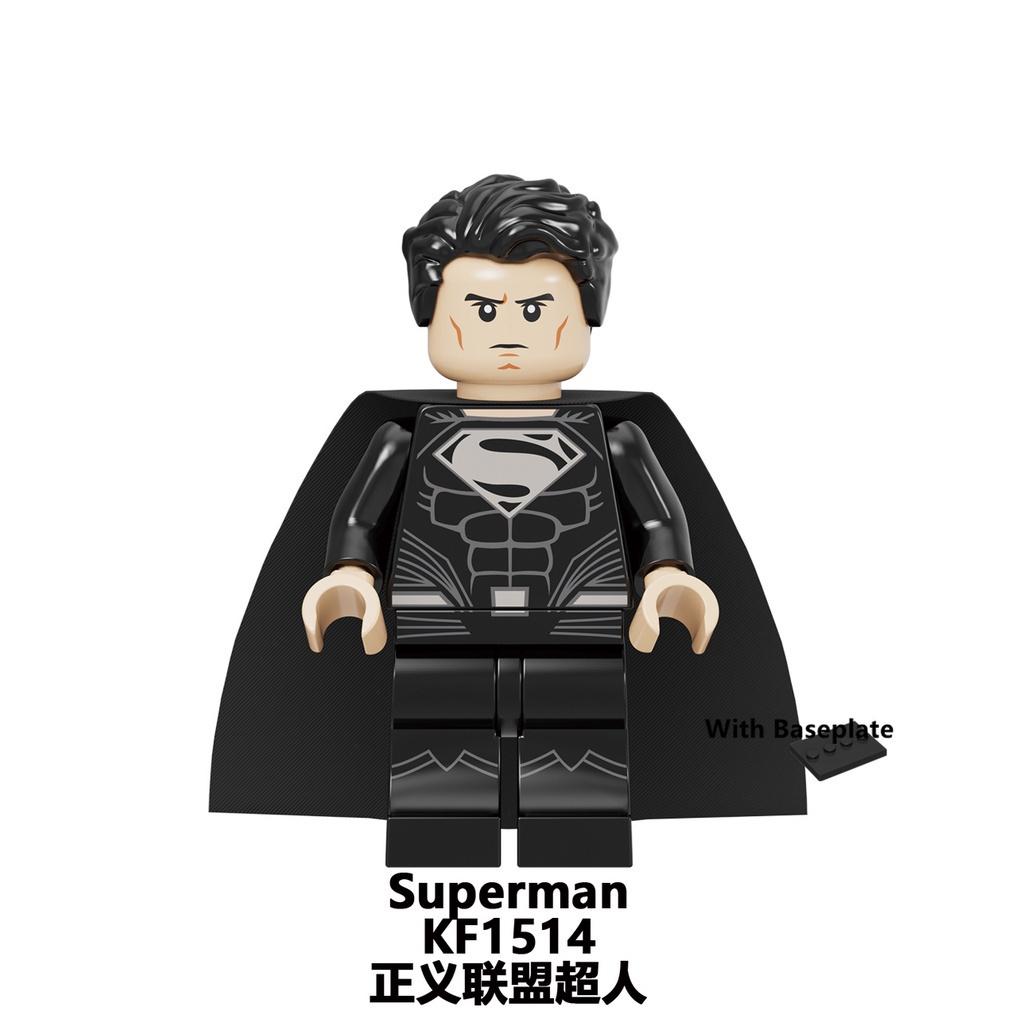 Минифигурки Супергерои Блуждающая женщина Флэш Бэтмен Аквамен Строительные блоки Игрушки