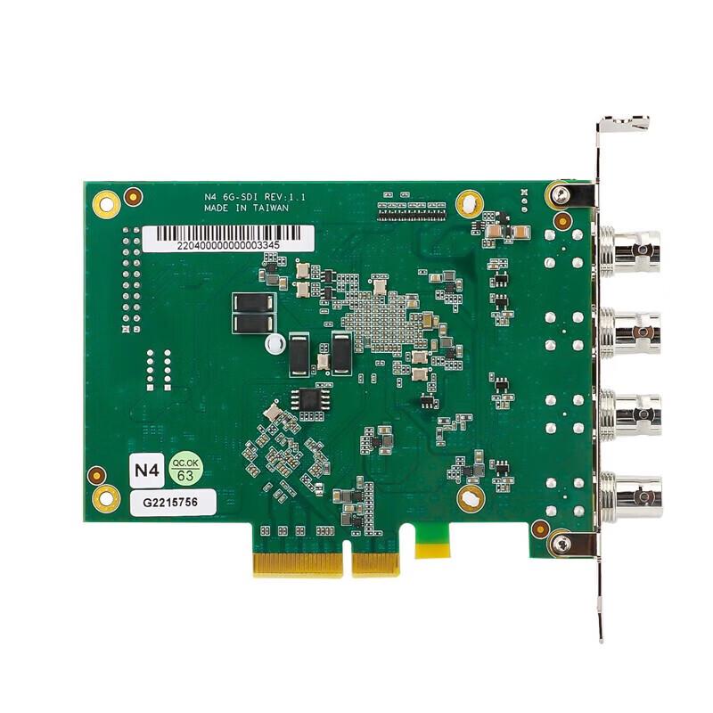 TCHD TC-410N4 SDI 4-канальная 4K PCIe карта видеозахвата