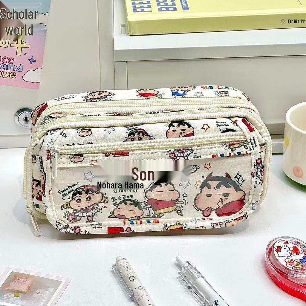 Ита-сумка-пенал Sanrio Hello Kitty: Стильный, Вместительный, Прочный и Устойчивый к Грязи для Студентов.
