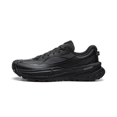 Li Ning Outdoor CF Tracing Xichang 2SE Отражающие Амортизирующие Сцепление Низкие Треккинговые Ботинки Унисекс Ночной Черный Угольно-Серый AHTW069-4