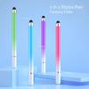 2 In 1 Stylus Pen For Tablet Cellphone Capacitive Touch Pencil For Iphone Samsung Universal Android Phone Drawing Screen Pencil
