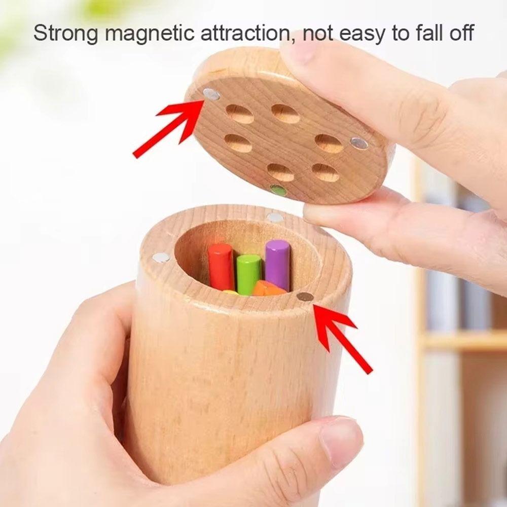 Shape Matching Montessori Toys Teaching Aid Wooden Learning Toys Color Sorting Toys  Toddlers