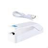 Small Bag Sealer Chip Portable Manual Press Rechargeable, Heat Seal and Cutter, for