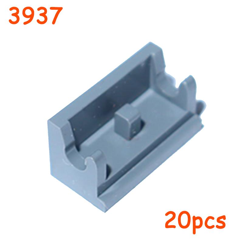 Hinge Plate Swivel Technical Part Chain Plate featuring Groove MOC High-tech Construction Bricks Blocks 3937 6134 30383 6217 6048 30553