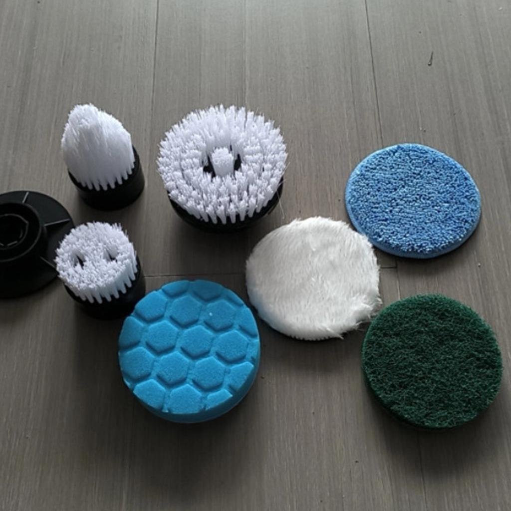 Электрическая щетка для уборки Кухонная щетка Щетка для ванной комнаты, Щетка с длинной ручкой Семь в одном Щетка для унитаза Электрическая щетка