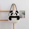Soft Plush Rabbit Handbag Panda Student Schoolbag Storage Pouch Panda Shoulder Bag  Travel/Outdoor