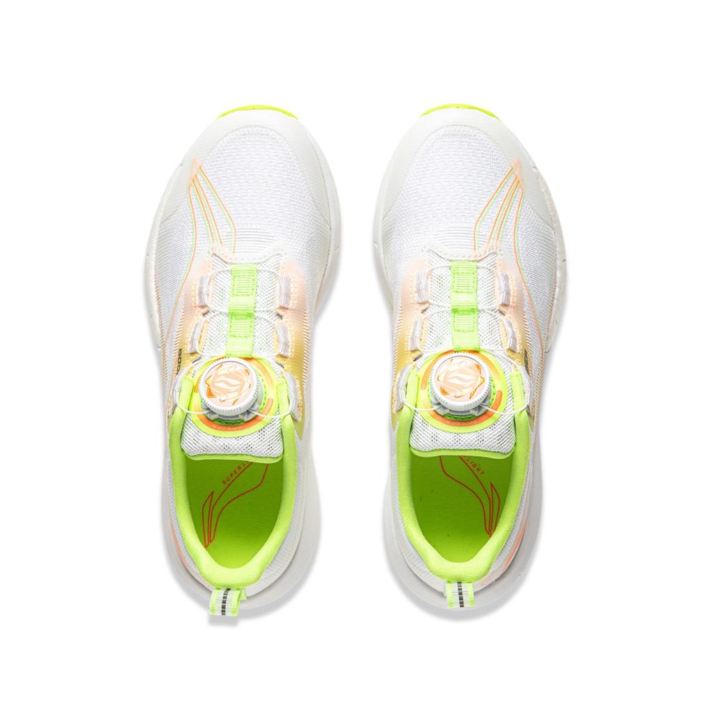 Детские легкие кроссовки Li Ning Kids, кроссовки желто-белого цвета YKFU012-11