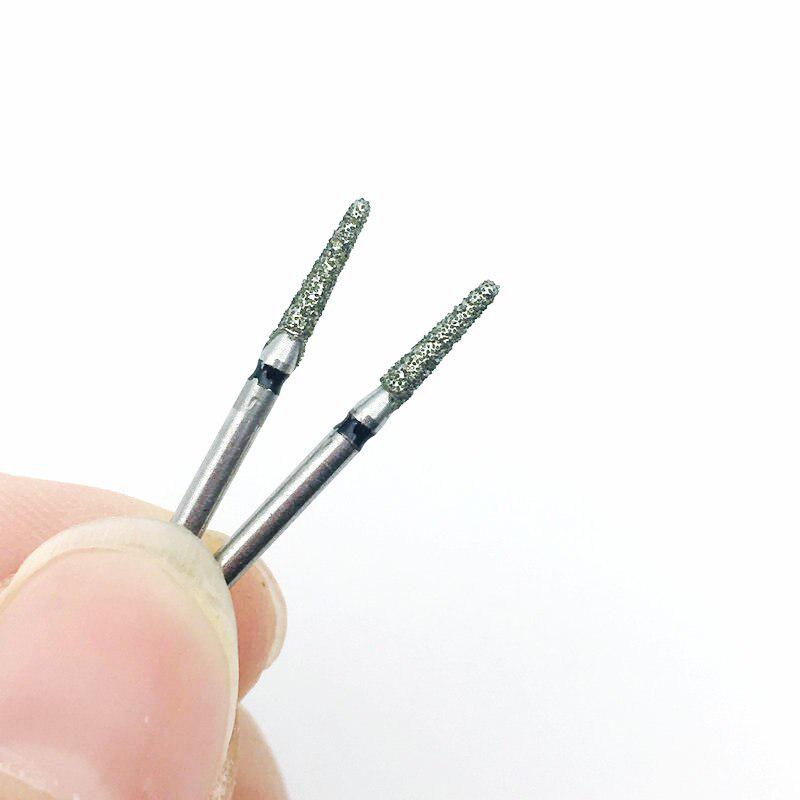 10 шт., стоматологические алмазные фг, высокоскоростные боры, супер грубые стоматологические боры для полировки зубов, сглаживания, TR-21S