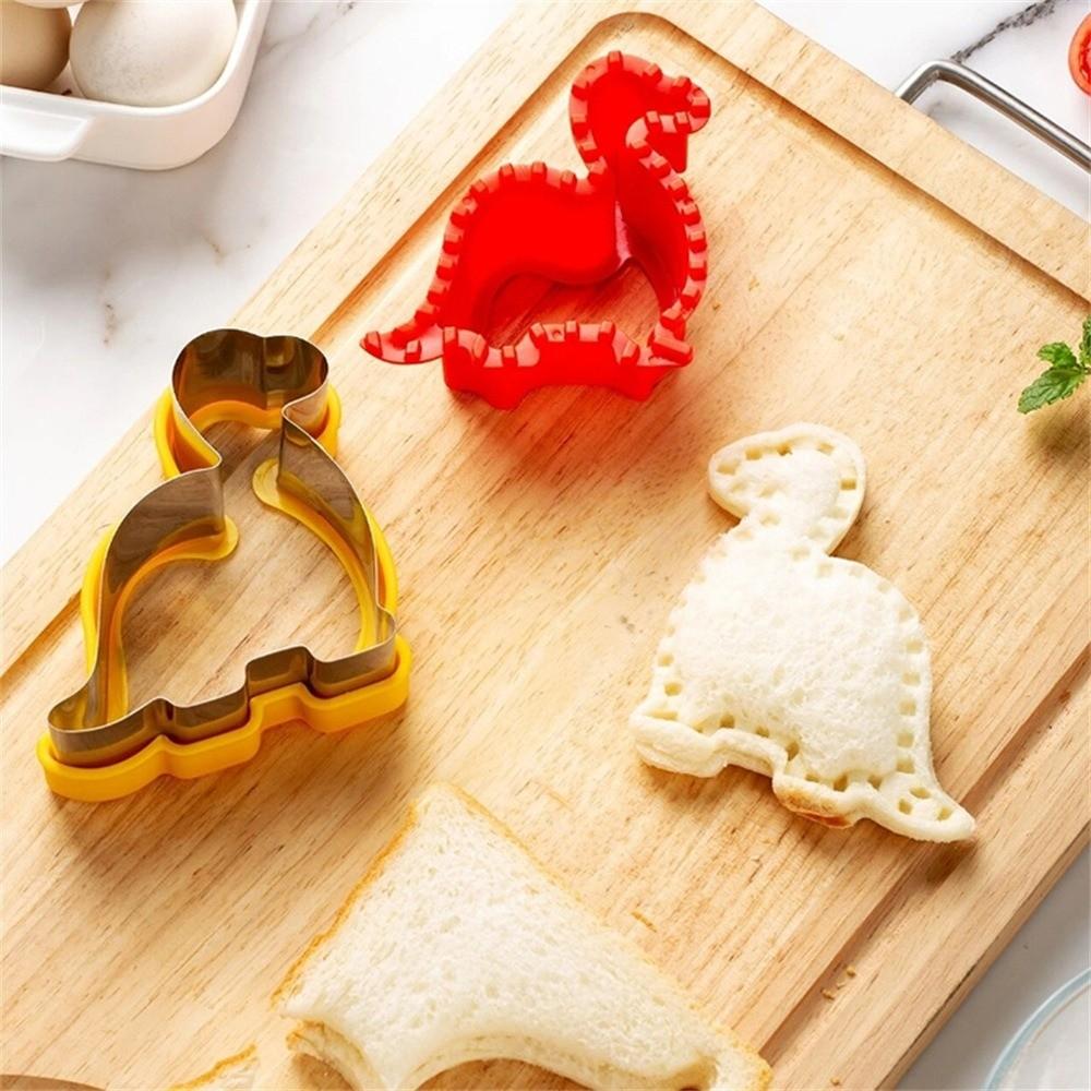 Multi-purpose Sandwich Cutting Mold Stainless Steel Cartoon Heart-shaped Biscuit Molds