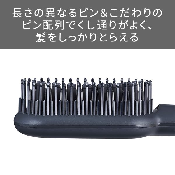 Tescom Hair Negative совместим с температурным автоматическим утюжком Rakuten Sesame Black Iron, ионизацией, функцией регулировки/блокировки/памяти, выключением, подключением, TB550A-K