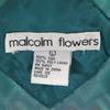 Malcolm flowers 90-е Шелк Старый Блузон L Зеленый и другие Женщины Б/У