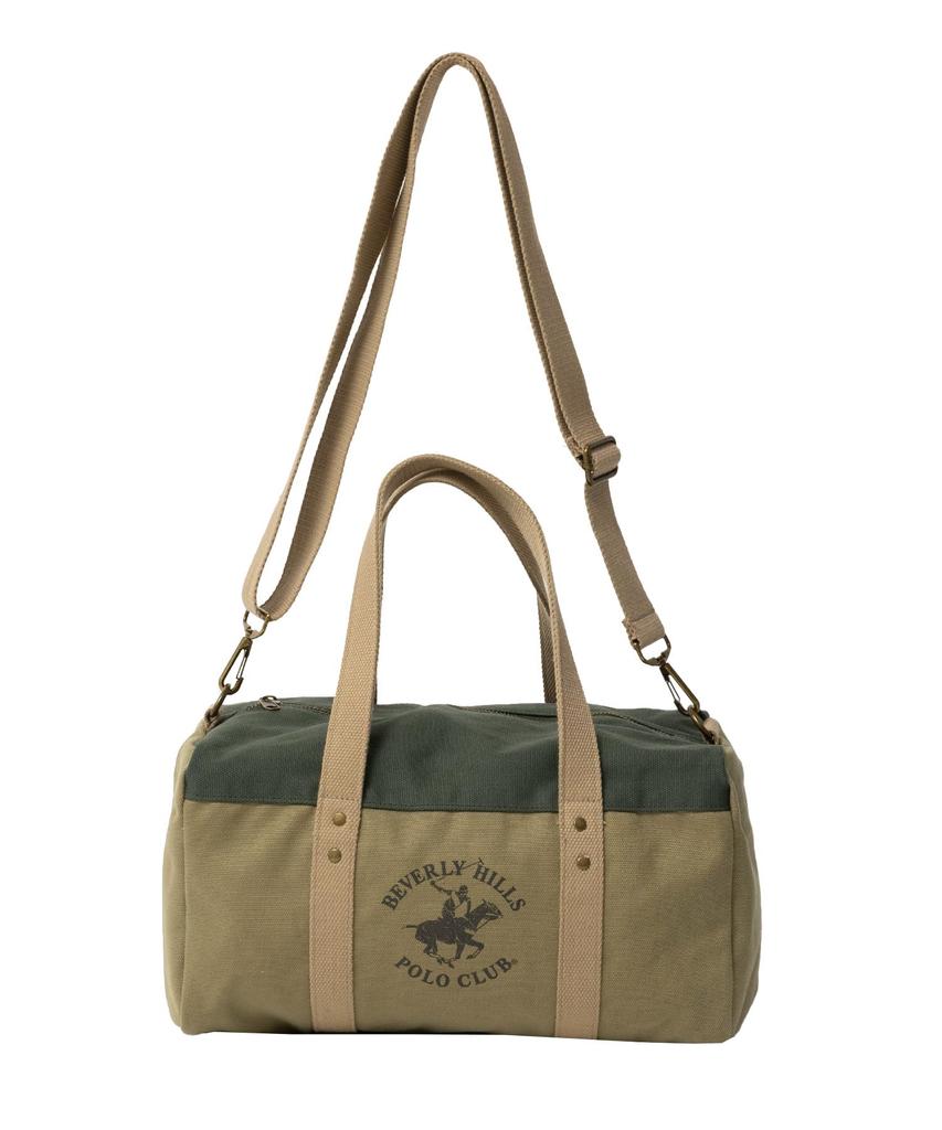 BEVERLY HILLS POLO CLUB Логотип бренда Beverly Hills Polo Club, принт с пони BHPC, сумка-тоут с двумя ручками и съемным плечевым ремнем, примерно