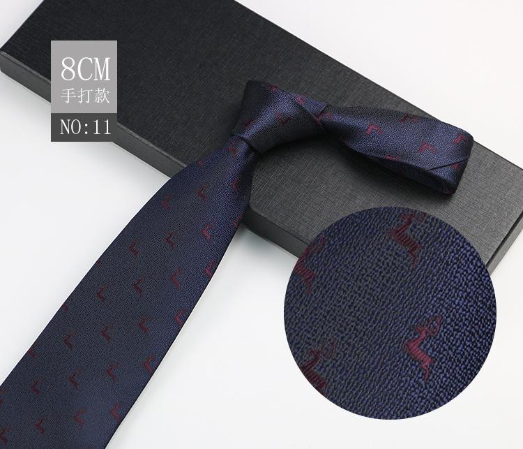 Мужской галстук 8 см Платье Джентльменский костюм Рубашка Бордовый Свадебный Жених Узор Ручная работа Деловой галстук