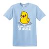 I dont give a duck funny mens ladies tshirt party joke gift novelty top tee
