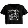 Укороченные футболки унисекс Motley Crue Crue Crew Ladies Festival Cali Crop