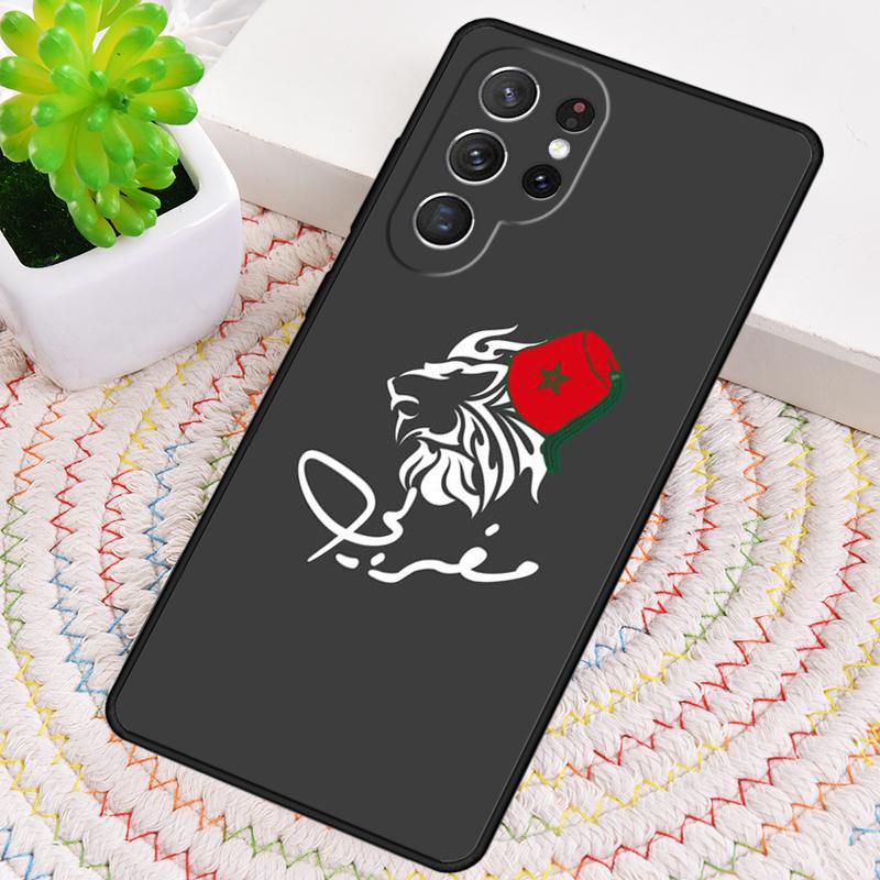 Флаг Марокко Марокканский Уникальный Силиконовый Чехол Для Телефона Для Samsung Galaxy note 10 pro S26 S25 S24 S23 S22 S21 Plus S25Ultra Capa Чехол