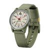 CAPTAIN STAG Часы Ограниченная серия к 50-летию Q&Q Smile Solar x CAPTAIN STAG 50th Watch Зеленые 36 мм U-1440