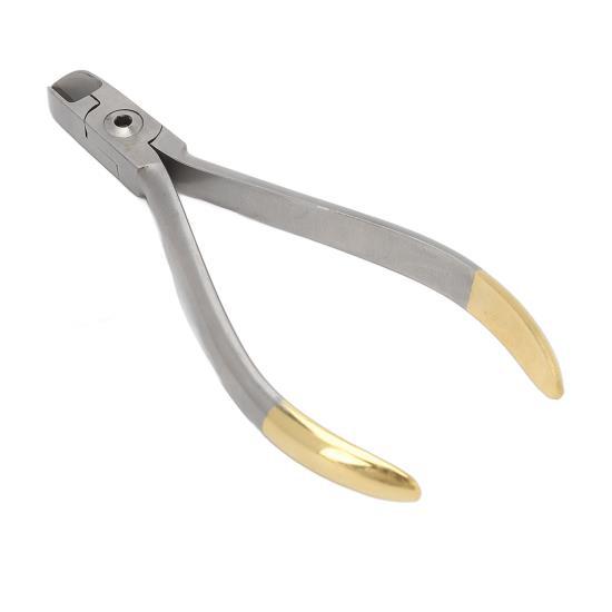 Стоматологические тонкие плоскогубцы из нержавеющей стали, стоматологические щипцы, плоскогубцы, инструмент 