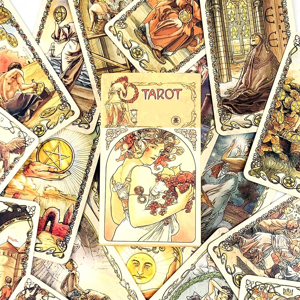 Новые карты Таро А 78 Оракул Английское издание Видения Гадание Настольные игры Семейный досуг Посиделки Карточные игры