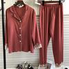 Женские пижамы Xia Bingsi, тонкий костюм, можно носить вне весенне-осенней свободной домашней одежды