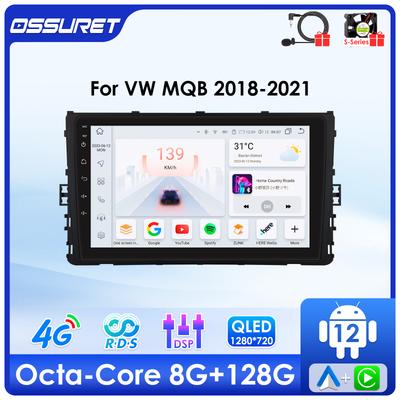 Камера 360 Carplay 4G 2din Android Автомагнитола Для VW MQB Polo Plus T-Cross Как T-Kruis T-Roc Tharu Sagitar Интеллектуальная Автомагнитола GPS Стерео