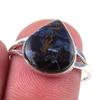 Natural Pietersite Gemstone Handmade 925 Solid Sterling Silver Ring Size 8 Q9R89