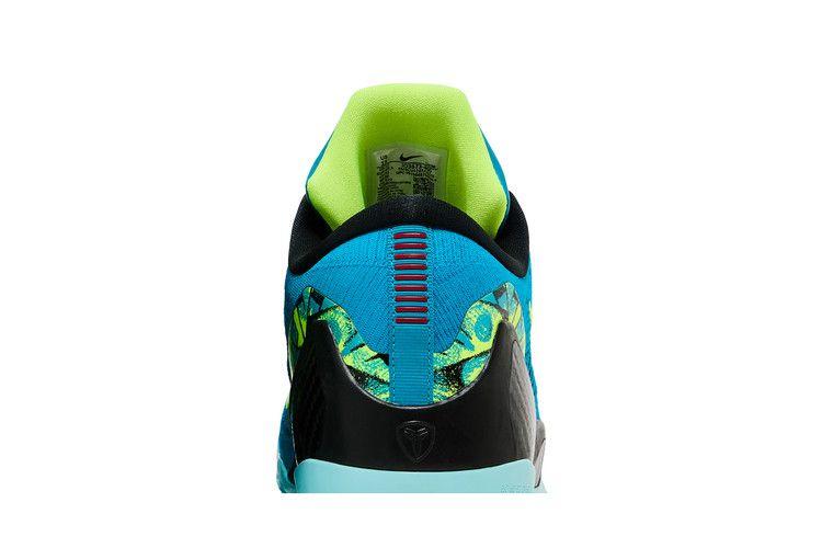 Мужские кроссовки Nike Kobe 9 Elite Low Protro Perspective Нео-бирюзовый/Вольт/Полуночный синий