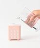 BRUNO CUBE MIST Ultrasonic Rechargeable Personal Humidifier, Compact, Tabletop, Type-C Charging, Aromatherapy Water, Cute, Ivory, BDE057-IV